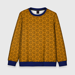 Детский свитшот Паттерн из кругов контурных
