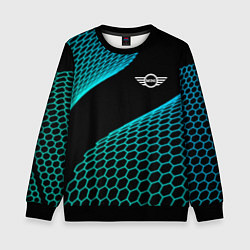 Детский свитшот Mini electro hexagon