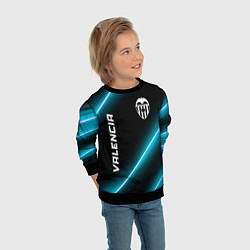 Свитшот детский Valencia неоновые лампы, цвет: 3D-черный — фото 2