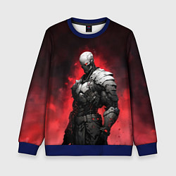 Свитшот детский Киборг-ликвидатор, цвет: 3D-синий