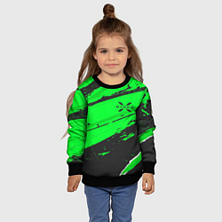 Свитшот детский Exeed sport green, цвет: 3D-черный — фото 2