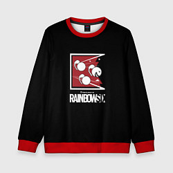 Свитшот детский Rainbow six game ubisoft, цвет: 3D-красный