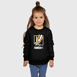 Свитшот детский Rainbow six action game ubisoft, цвет: 3D-черный — фото 2