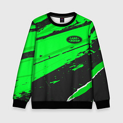 Детский свитшот Land Rover sport green