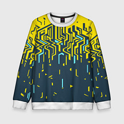 Детский свитшот Яркий абстрактный геометрический рисунок для спорт