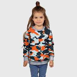 Свитшот детский Камуфляж из игры counter strike, цвет: 3D-меланж — фото 2