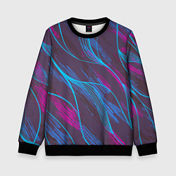 Детский свитшот Абстракция геометрических линий