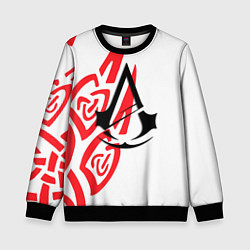 Свитшот детский Assassins Creed wild, цвет: 3D-черный