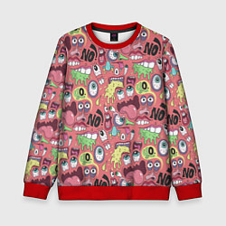 Детский свитшот Монстры ой ой нет