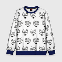 Детский свитшот Паттерн волк