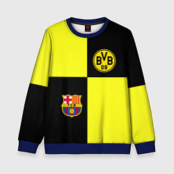 Детский свитшот Barcelona x Borussia