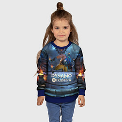 Свитшот детский Deadlock Dynamo, цвет: 3D-синий — фото 2