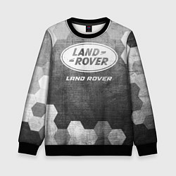 Свитшот детский Land Rover - grey gradient, цвет: 3D-черный