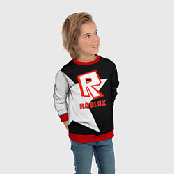 Свитшот детский Roblox star, цвет: 3D-красный — фото 2