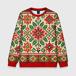 Детский свитшот Славянский узор и орнамент