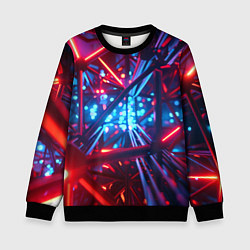 Детский свитшот Неоновые трубки