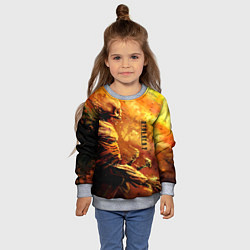 Свитшот детский Stalker выживший, цвет: 3D-меланж — фото 2