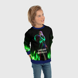 Свитшот детский Lady Geist Deadlock, цвет: 3D-синий — фото 2
