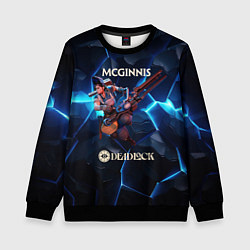 Свитшот детский Deadlock McGinnis, цвет: 3D-черный