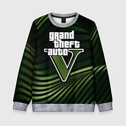 Детский свитшот Grand Theft Auto V - logo