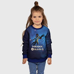 Свитшот детский Paradox Deadlock, цвет: 3D-синий — фото 2