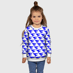 Свитшот детский Faze clan team, цвет: 3D-белый — фото 2