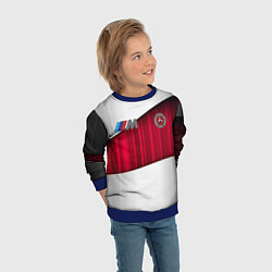 Свитшот детский Mercedes amg, цвет: 3D-синий — фото 2