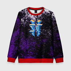 Детский свитшот Starcraft брызги красок