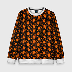 Детский свитшот Летучие мыши - хэллоуин