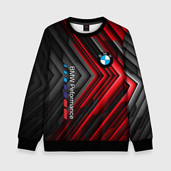 Детский свитшот BMW geometry stripes red