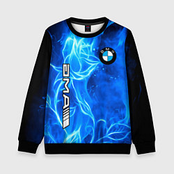 Детский свитшот BMW flower flame