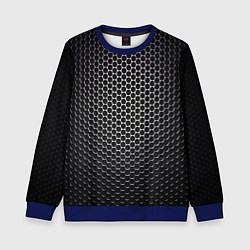 Детский свитшот Карбоновая металлическая сетка