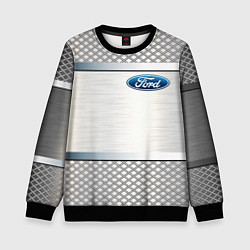 Свитшот детский FORD metal steel auto, цвет: 3D-черный