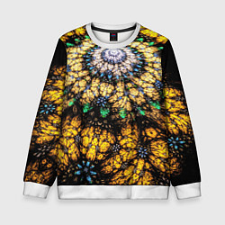 Детский свитшот Оптический узор текстура