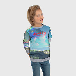 Свитшот детский Horizon: Zero Dawn game steel, цвет: 3D-меланж — фото 2