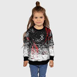 Свитшот детский Berserk 1997, цвет: 3D-черный — фото 2