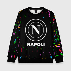 Свитшот детский Napoli конфети, цвет: 3D-черный