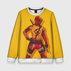 Свитшот детский Deadpool - Wade Wilson, цвет: 3D-белый