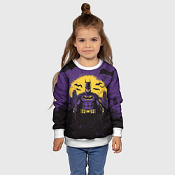 Свитшот детский Batman, цвет: 3D-белый — фото 2