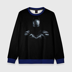 Свитшот детский Batman in the dark, цвет: 3D-синий