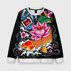 Детский свитшот Иредзуми татуировка