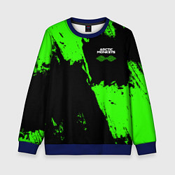 Детский свитшот Arctic Monkeys - Зеленые брызги