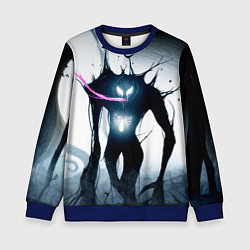Свитшот детский Venom in the forest, цвет: 3D-синий