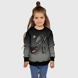 Свитшот детский X 5, цвет: 3D-черный — фото 2