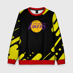 Свитшот детский Lakers club, цвет: 3D-красный