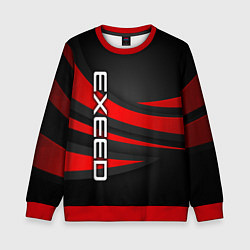 Детский свитшот Exeed - красные линии