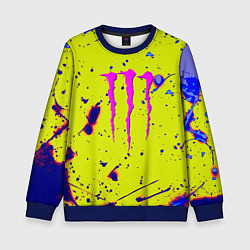 Детский свитшот Monster energy краски