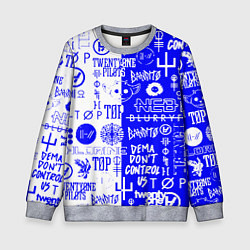 Детский свитшот Twenty one pilots лого