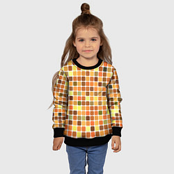 Свитшот детский Осенняя палитра, цвет: 3D-черный — фото 2