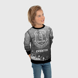 Свитшот детский Everton - grey gradient, цвет: 3D-черный — фото 2